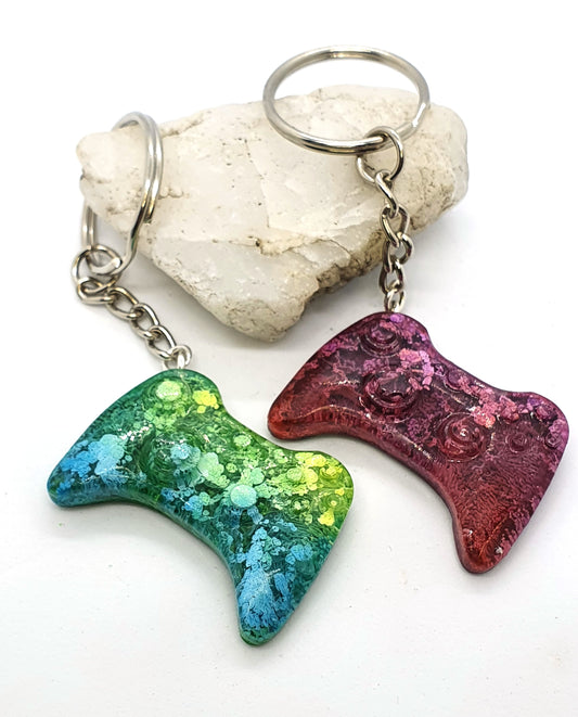 Customisable Xbox Keyring - The Cerulean Wolf