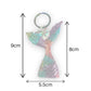 Glitter Mermaid Tail Keyring - The Cerulean Wolf
