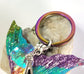 Glitter Mermaid Tail Keyring - The Cerulean Wolf