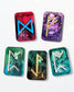 Single Customisable Elder Futhark Rune - The Cerulean Wolf